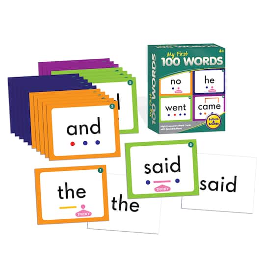 Junior Learning&#xAE; My First 100 Words Learning Set 